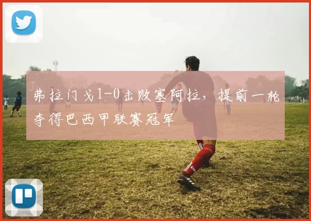 弗拉门戈1-0击败塞阿拉，提前一轮夺得巴西甲联赛冠军